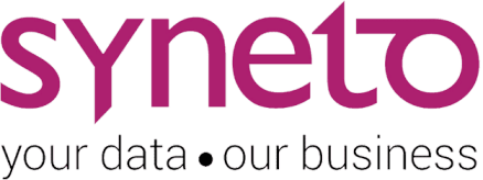 SYNETO your data our business logo